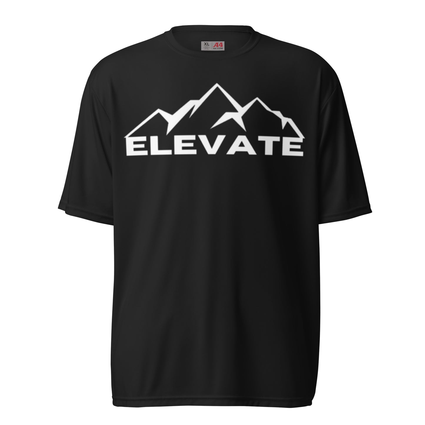 Elevate Unisex performance crew neck t-shirt